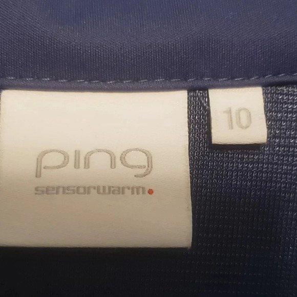 Ping Sensorwarm Womans Blue Size  10 Golf Vest. - Picture 8 of 8